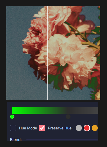 Gradient bar with black node adjusted