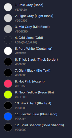 Element colors with High color levels