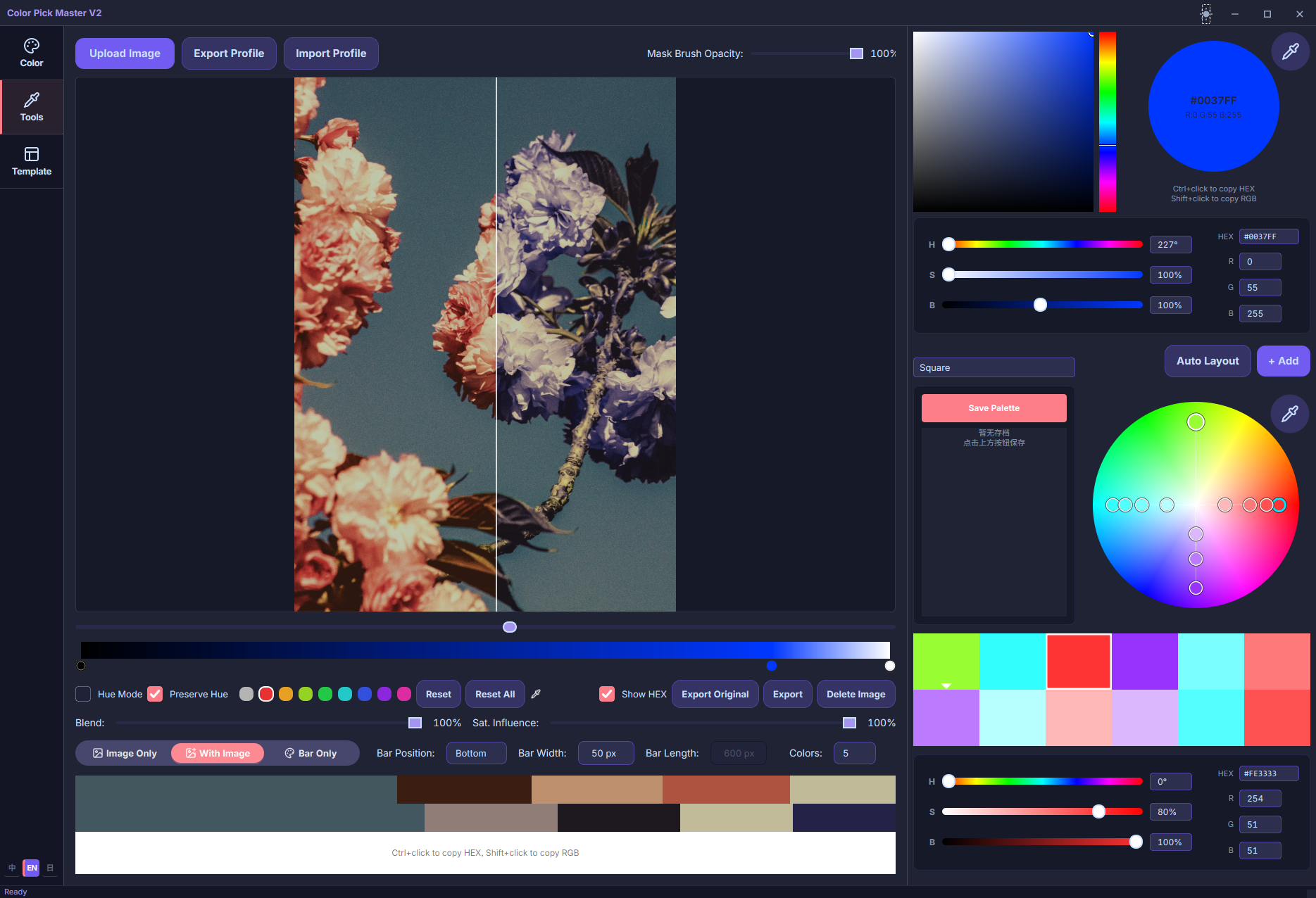 Color Pick Master Dark Theme